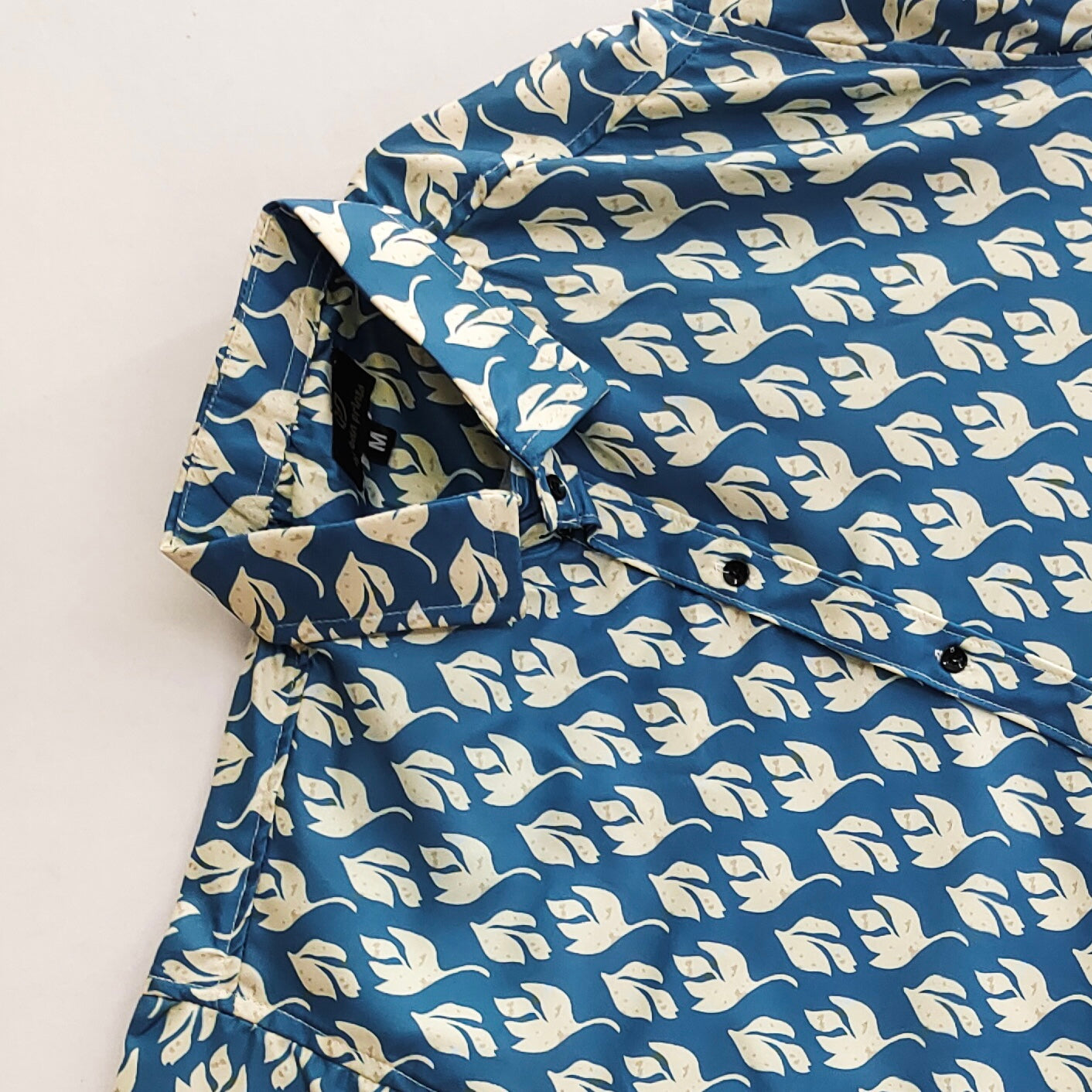 Printed Slim Fit Reyon Shirt For Men