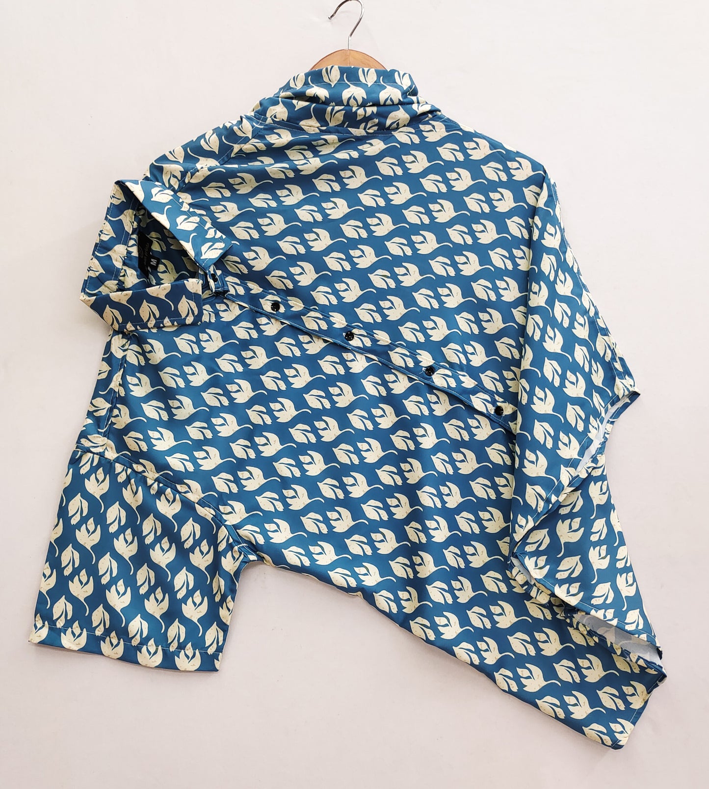 Printed Slim Fit Reyon Shirt For Men