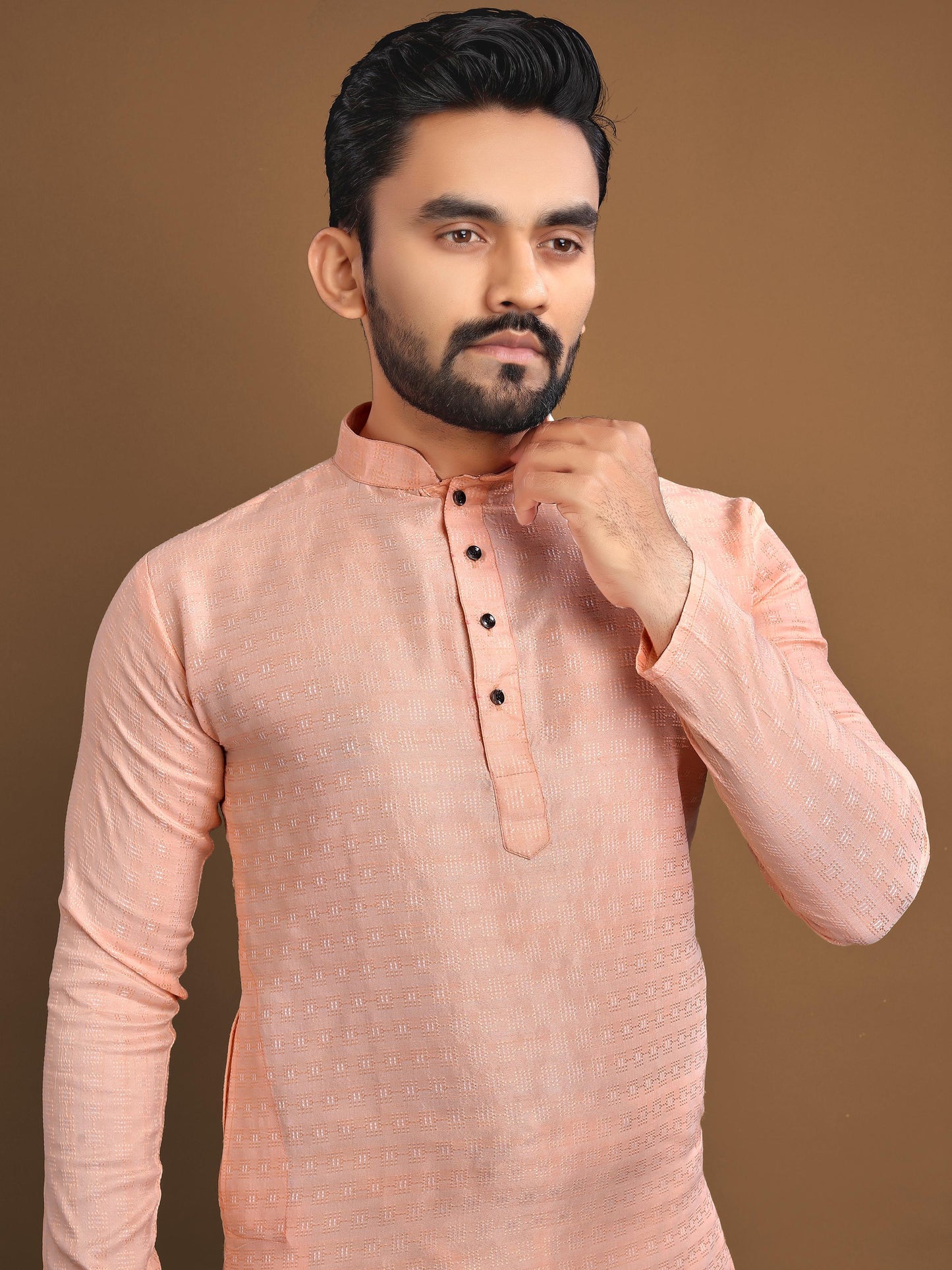 Kalki Jequard Elegant Kurta pyjama for Men
