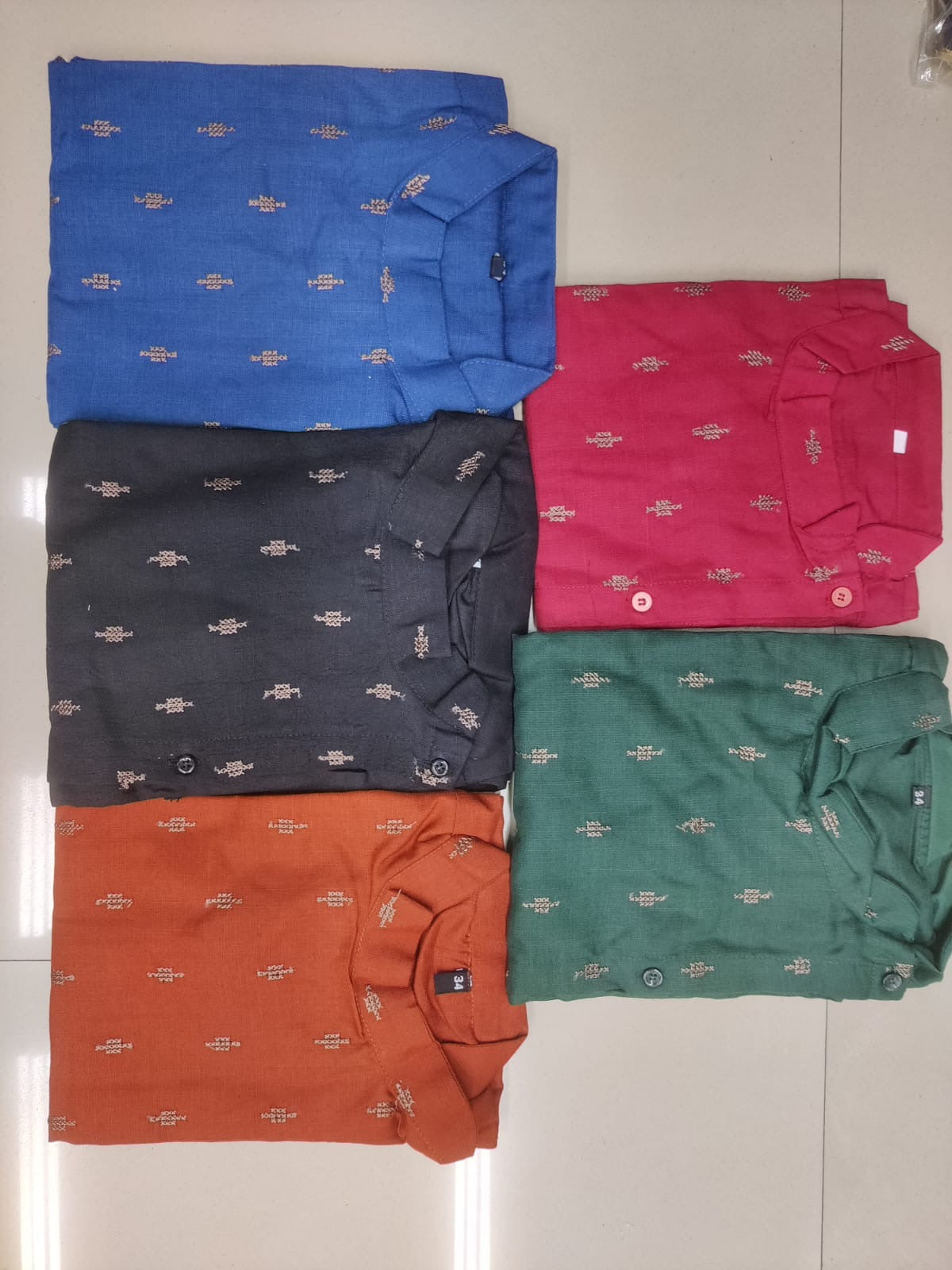 Rudra Slub Cotton Kids Kurta