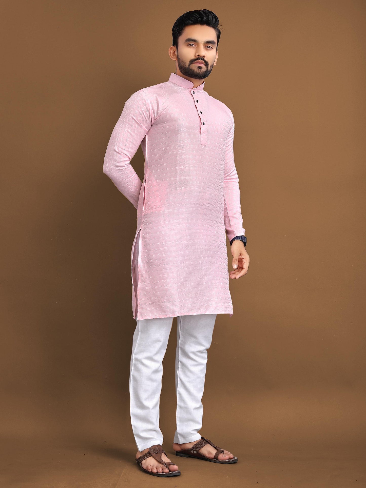 Kalki Jequard Elegant Kurta pyjama for Men