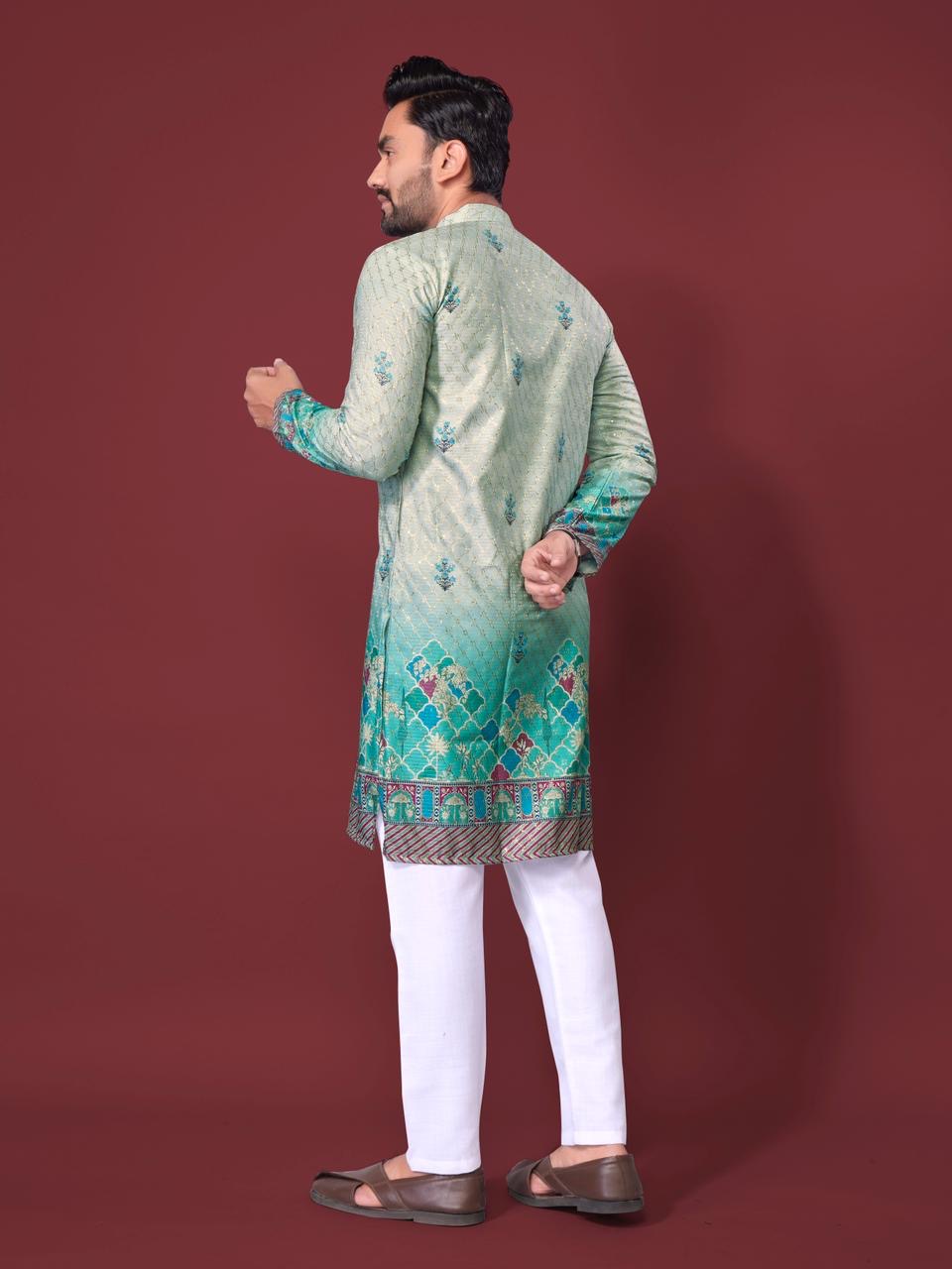 Reyon cotton Kurta For Men