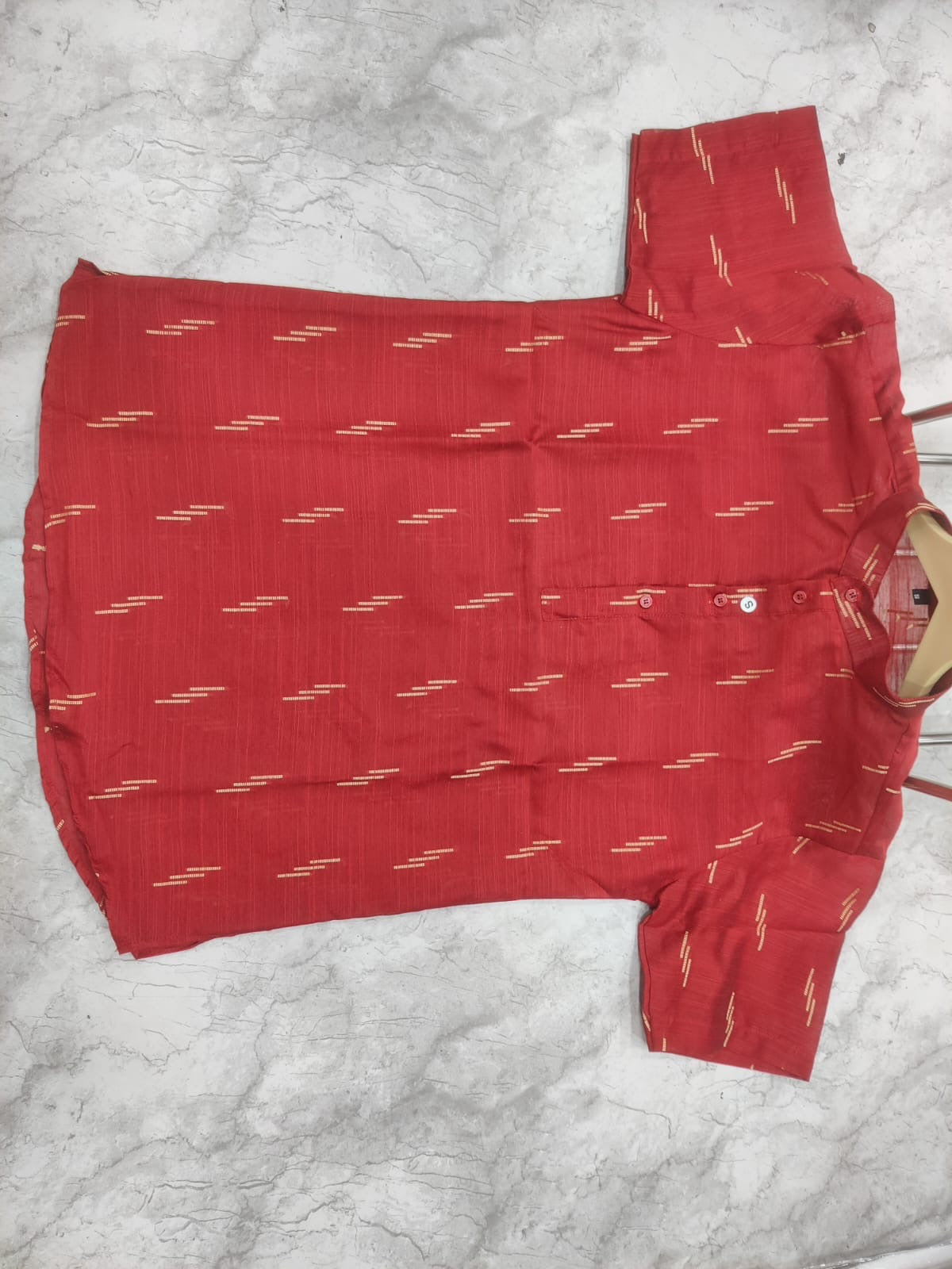 Animal Silk Short Kurta