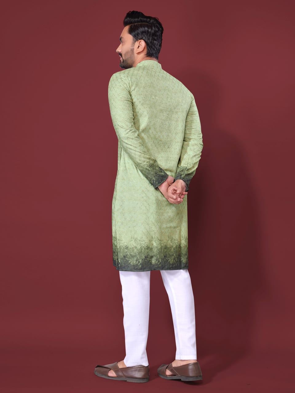 Reyon cotton Kurta For Men