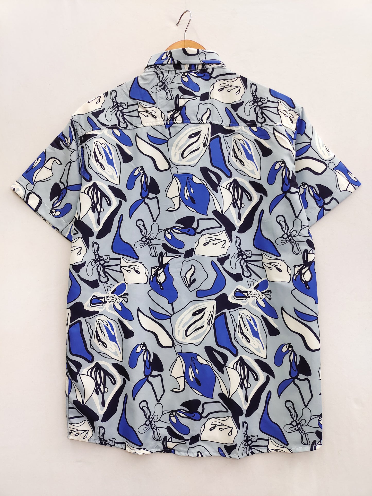 Printed Slim Fit Reyon Shirt For Men