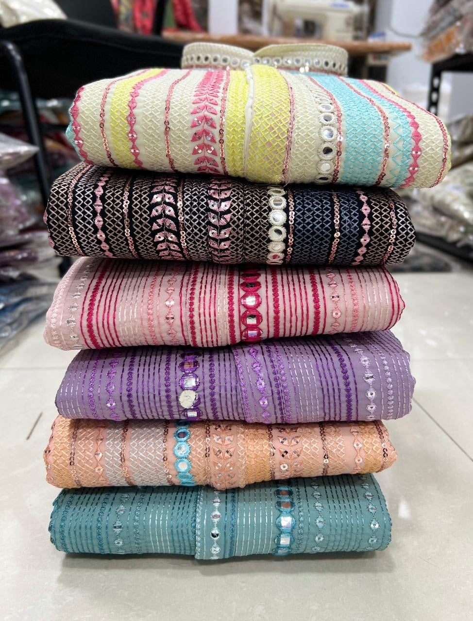 Manyavar Luxe Embroidery Work Kurta Pajama For Men