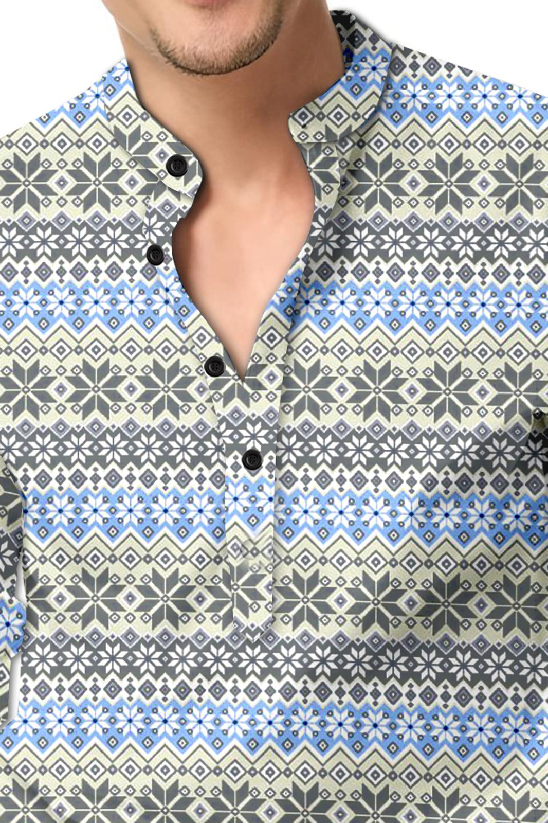 Printed Short Kurta