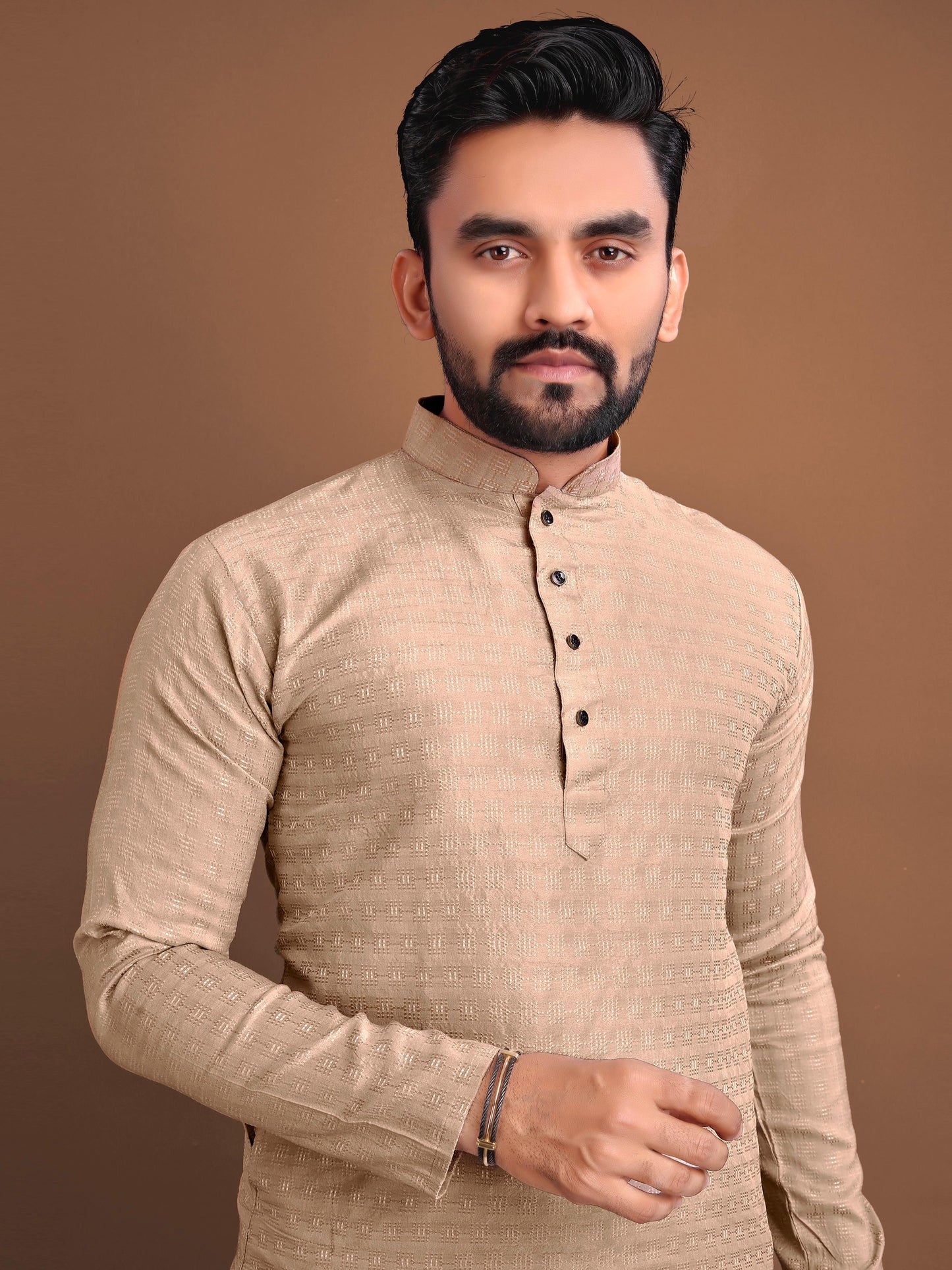 Kalki Jequard Elegant Kurta pyjama for Men