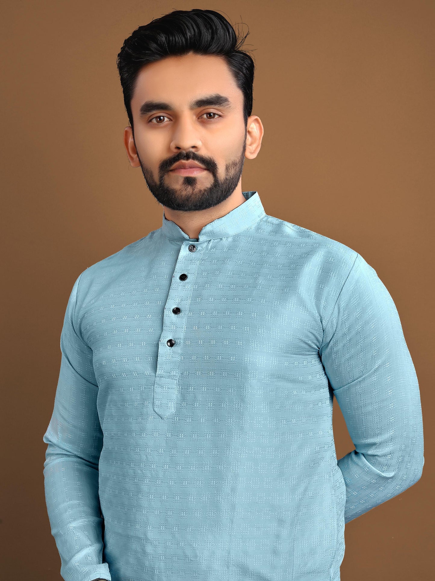 Kalki Jequard Elegant Kurta pyjama for Men