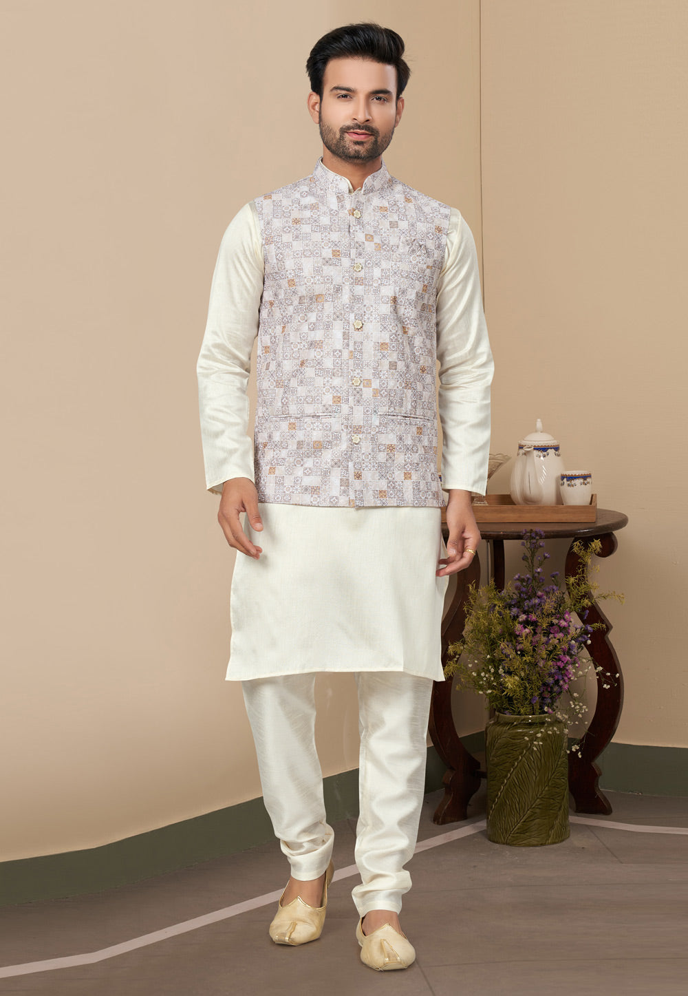 Outluk Wedding Collection Modi Jacket - Main Image
