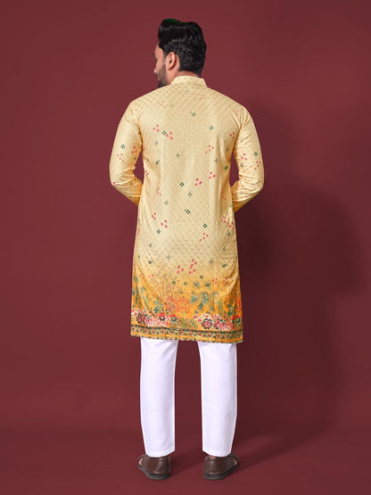 Reyon cotton Kurta For Men